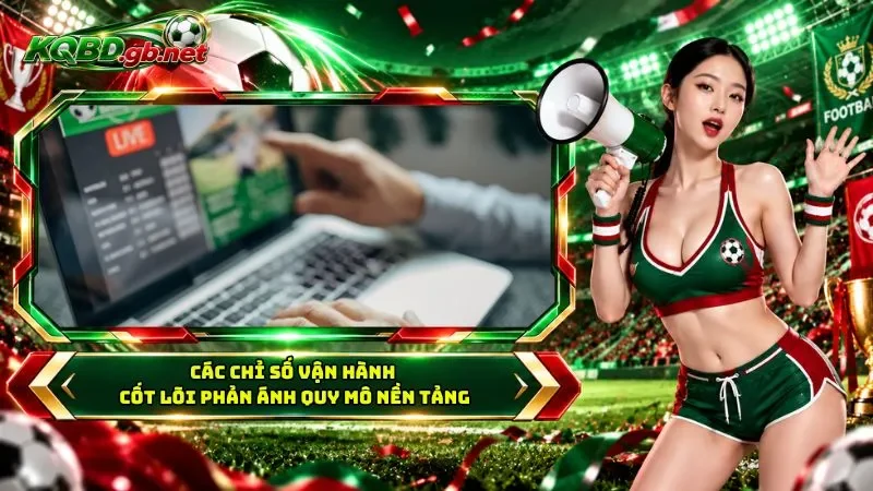 Các chỉ số vận hành cốt lõi phản ánh quy mô nền tảng