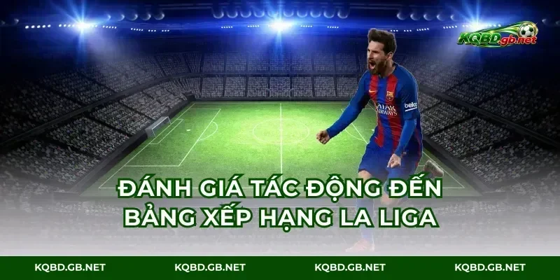 Đánh giá tác động đến bảng xếp hạng La Liga
